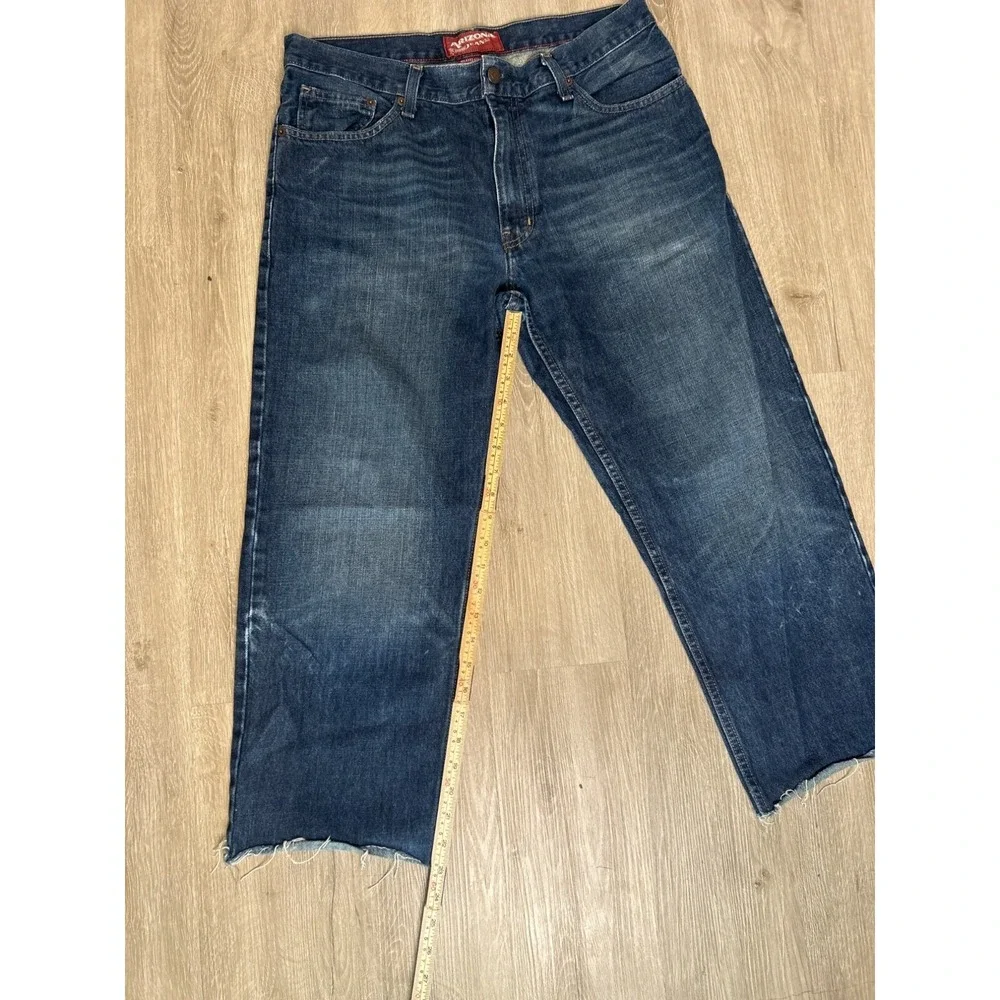 Arizona Jean Co. Mens 100% Cotton Denim Jeans 34x34 Straight Leg‎ Classic Fit